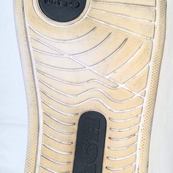 Coach Walker Slip On Women's Leather Sneakers C Logo Comfort Shoes Black Size 8B - Picture 15 of 16